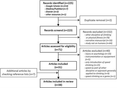 Performance indicators in speed climbing: insights from the literature supplemented by a video analysis and expert interviews